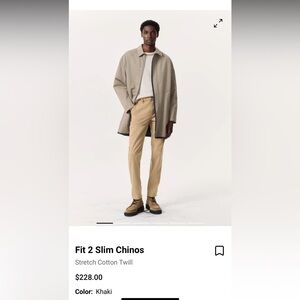 Rag‎ and Bone Men Khakis